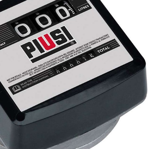 Medidor mecânico para óleo diesel 20 a 120 L/min 3 dígitos - K33 Medidor mecânico para óleo diesel 20 a 120 L/min 3 dígitos - K33