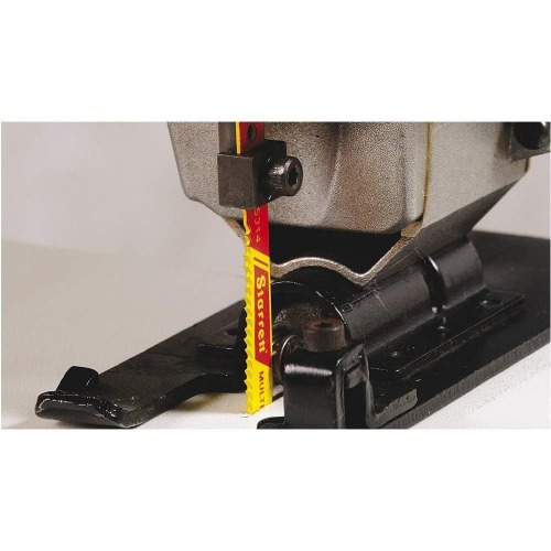 L�mina serra tico tico encaixe Makita 65 mm 24 dentes bimetal para metal 5 pe�as - BS324