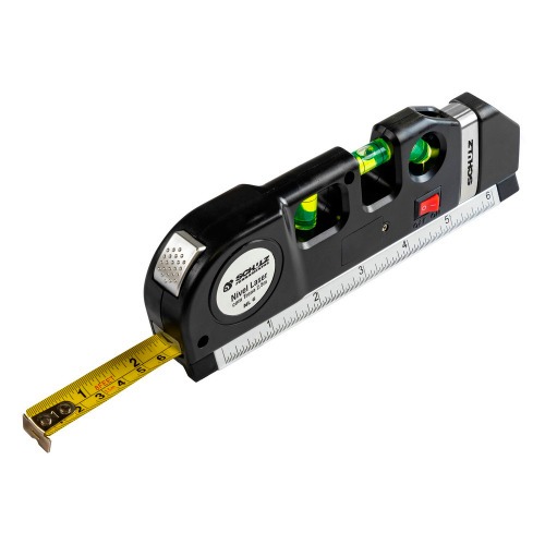 Nível a laser alcance de 6 metros com trena e tripé - NL6 Nível a laser alcance de 6 metros com trena e tripé - NL6