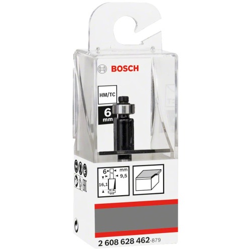 Fresa para madeira com rolamento 13,7 haste 6 mm - Standard