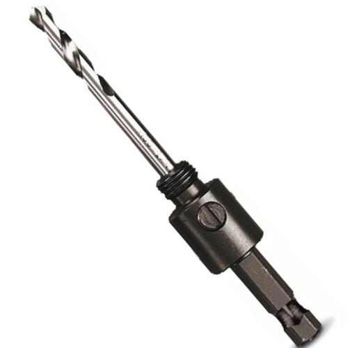 Suporte para serra copo de 14 a 30 mm com encaixe sextavado 3/8