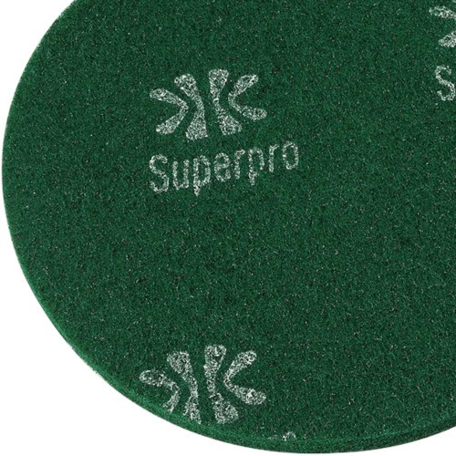 Disco limpador 410 mm verde para enceradeira Super pro - 9851