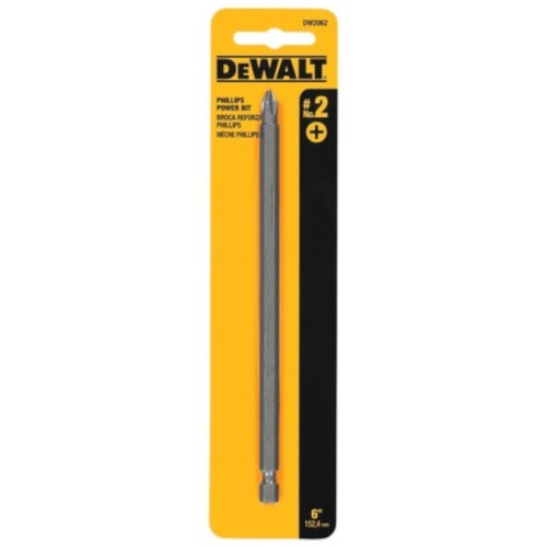 Bits phillips N°2 cartela com 1 peça - DW-2062 Bits phillips N°2 cartela com 1 peça - DW-2062