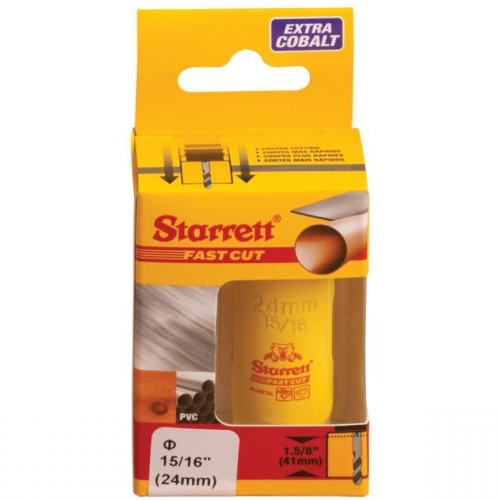 Serra copo bimetal 24 mm 15/16