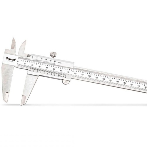 Paqu�metro universal capacidade 200 mm leitura de 0,02 mm