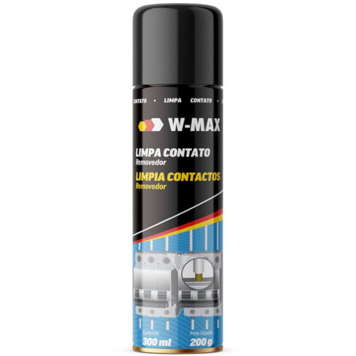 Limpa contato el�trico spray 300 ml - W-Max