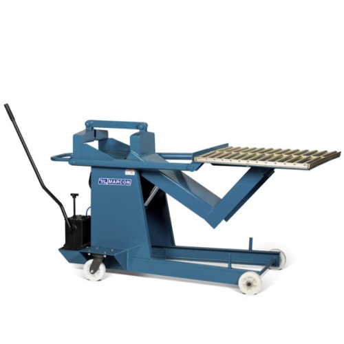 Carro com plataforma elevat�ria mesa com roletes capacidade 600 kg - 4602