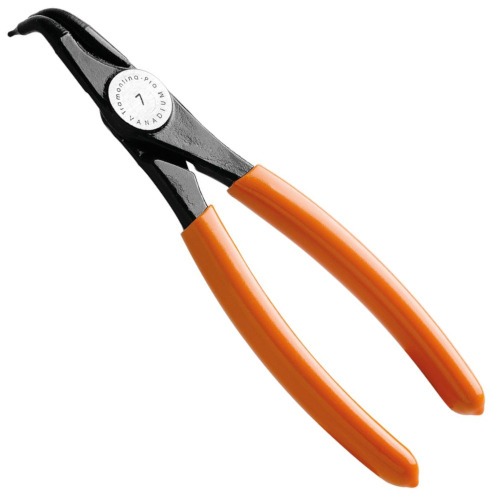 Alicate bico curvo para anéis internos aço cromo vanádio 7 Alicate bico curvo para anéis internos aço cromo vanádio 7