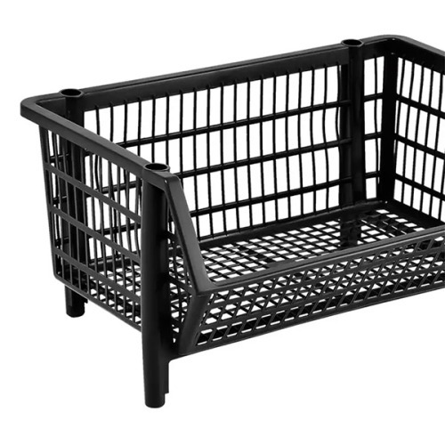 Cesto expositor pl�stico empilh�vel 41 x 27 x 57 cm COMPT�2 pe�as