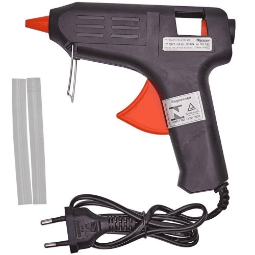 Pistola de cola quente 40 watts - PCQ040J 110V/220V Pistola de cola quente 40 watts - PCQ040J 110V/220V