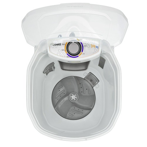 Lavadora de roupas semiautomática 14kg branca 110V Lavadora de roupas semiautomática 14kg branca 110V