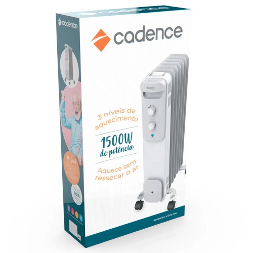 Aquecedor elétrico 1.500 watts a óleo Max - AQC260 220V Aquecedor elétrico 1.500 watts a óleo Max - AQC260 220V