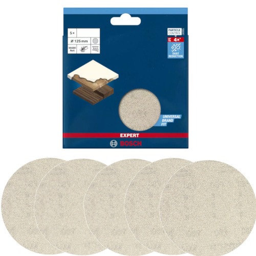 Disco de lixa para madeira 125 mm com 5 pe�as - M480