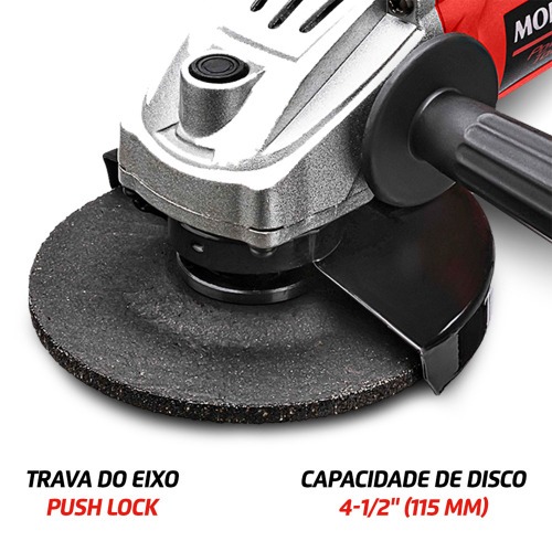 Esmerilhadeira angular 4.1/2