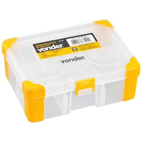 Organizador plástico com 11 compartimentos - OPV080 Organizador plástico com 11 compartimentos - OPV080