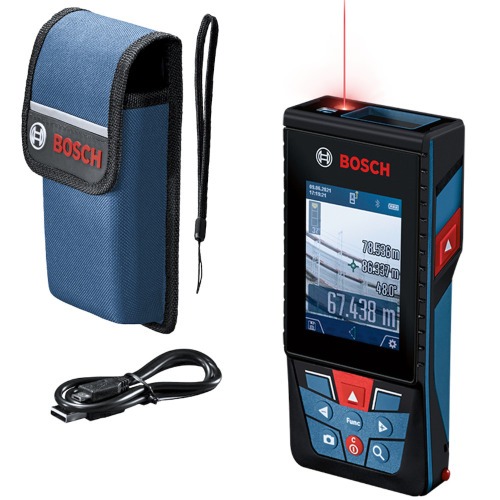 Trena a laser com leitura até 150 metros com Bluetooth - GLM 150-27 C Trena a laser com leitura até 150 metros com Bluetooth - GLM 150-27 C