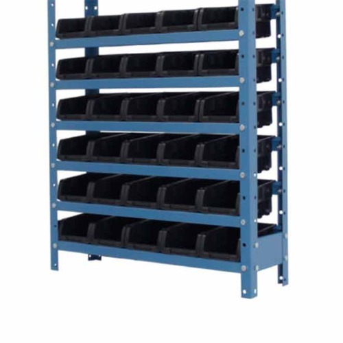 Estante met�lica com 30 gavetas n�3 preta - NE30/3P