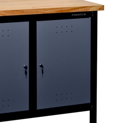 Bancada fechada com 2 portas - Dark