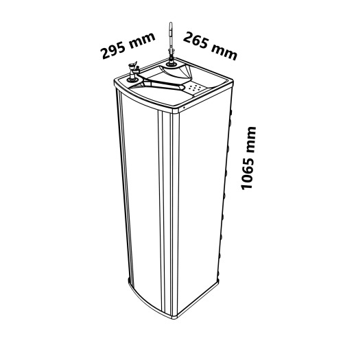 Bebedouro purificador de �gua de coluna press�o Kromanox - Press Star  220V