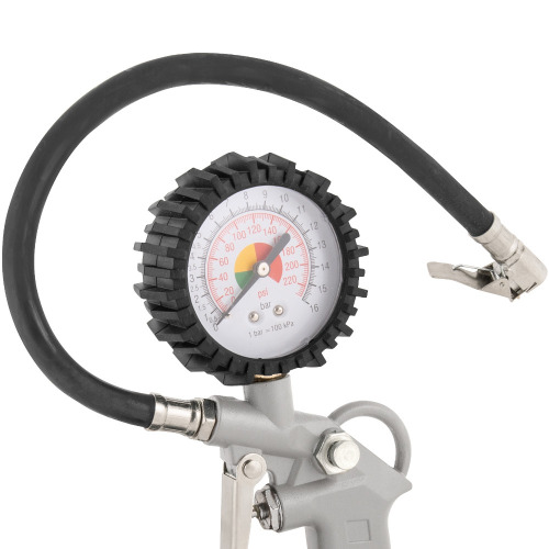 Calibrador de pneus 2 em 1 com manômetro - PLV 21 Calibrador de pneus 2 em 1 com manômetro - PLV 21