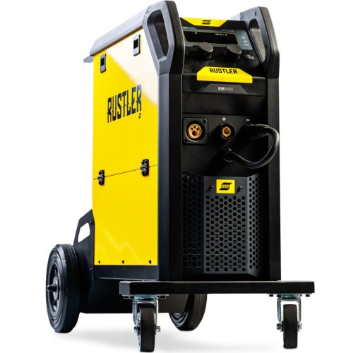 Inversora de solda multiprocesso 420A para Eletrodo e Mig trif�sica - RUSTLER 455i