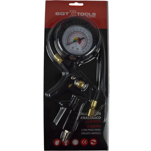 Calibrador de pneu com man�metro - 0761085000