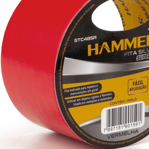Fita adesiva 48 mm x 5 m silver tape - STC485R Fita adesiva 48 mm x 5 m silver tape - STC485R