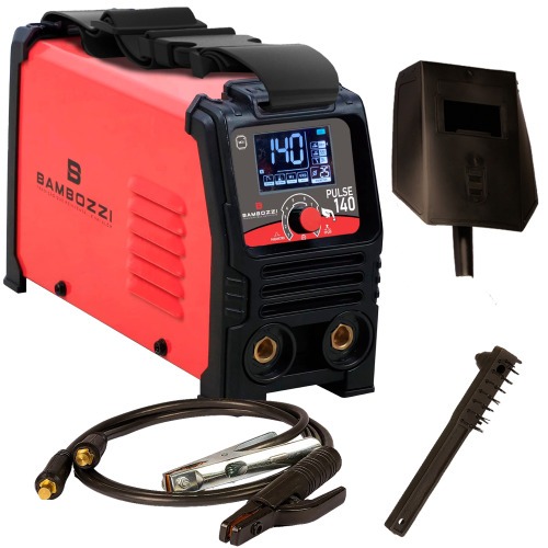 Inversora de solda 140A Display digital para eletrodo revestido - Pulse 140 110V/220V Inversora de solda 140A Display digital para eletrodo revestido - Pulse 140 110V/220V