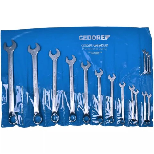 Jogo de chave combinada 1/4 a 1.1/4