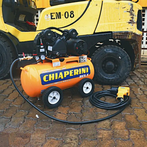 Compressor de ar 10 pés 50L 2 hp 140 libras monofásico - REX.T Móvel Compressor de ar 10 pés 50L 2 hp 140 libras monofásico - REX.T Móvel