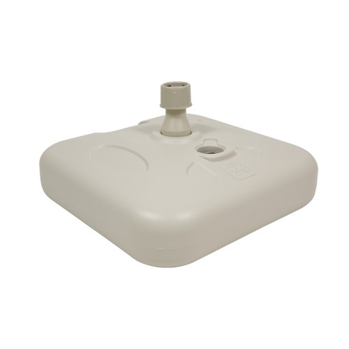 Base para guarda-sol e ombrelone quadrada 18kg - 70027100 Base para guarda-sol e ombrelone quadrada 18kg - 70027100