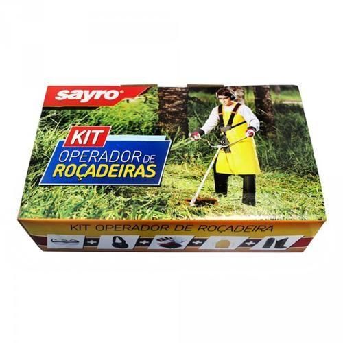 Kit de segurança para operador de roçadeira com 5 peças tamanho Kit de segurança para operador de roçadeira com 5 peças tamanho