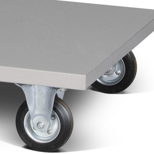 Carro plataforma com tampo em a�o 300 kg - TM-52