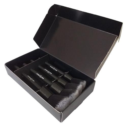 Kit 4 pinceis premium ultra-macios 10