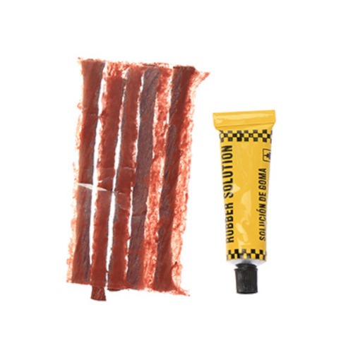 Kit reparo de pneus sem c�mera com 8 pe�as