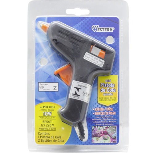 Pistola de cola quente 10 watts - PCQ010J 110V/220V Pistola de cola quente 10 watts - PCQ010J 110V/220V