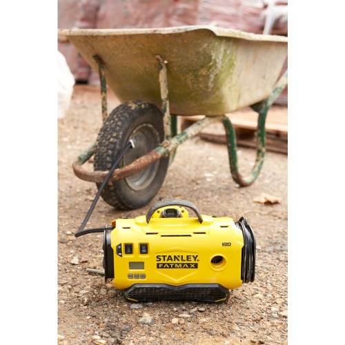 Inflador de ar 12V - El�trico e a bateria 20V Sem Bateria - SCE520  110V