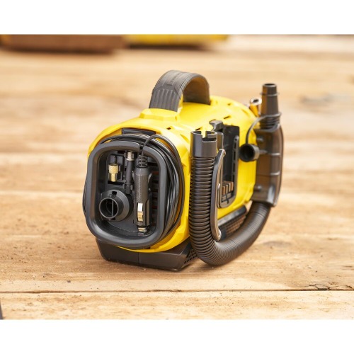 Inflador de ar 12V - El�trico e a bateria 20V Sem Bateria - SCE520  110V