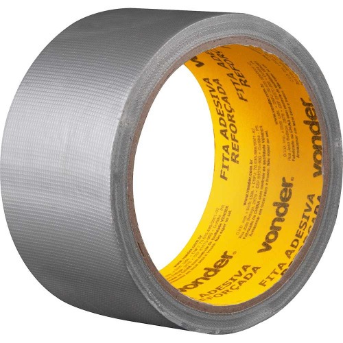 Fita adesiva reforçada 50 mm x 10 m prata Fita adesiva reforçada 50 mm x 10 m prata