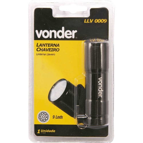 Lanterna chaveiro com 9 leds 30 lúmens - LLV 0009 Lanterna chaveiro com 9 leds 30 lúmens - LLV 0009