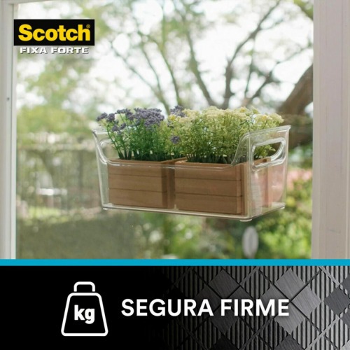 Fita adesiva dupla face 12 mm x 2 metros transparente Fita adesiva dupla face 12 mm x 2 metros transparente