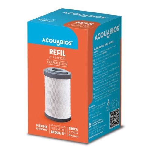 Refil para filtro carv�o - CARBON BLOCK 5