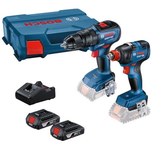 Combo Furadeira Parafusadeira de impacto 1/2