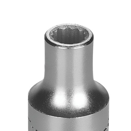 Soquete estriado 12 mm encaixe 1/2 Soquete estriado 12 mm encaixe 1/2