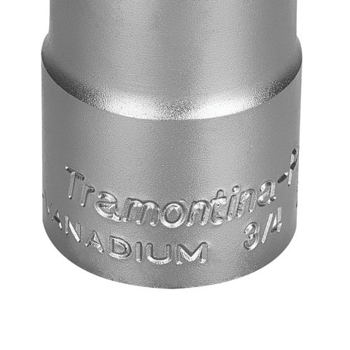Soquete estriado 24 mm encaixe 3/4 Soquete estriado 24 mm encaixe 3/4