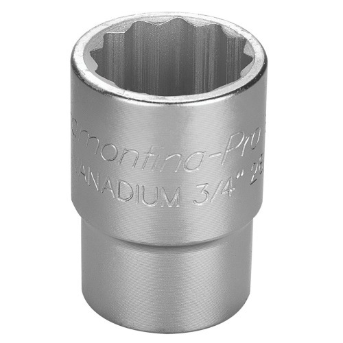 Soquete estriado 28 mm encaixe 3/4 Soquete estriado 28 mm encaixe 3/4