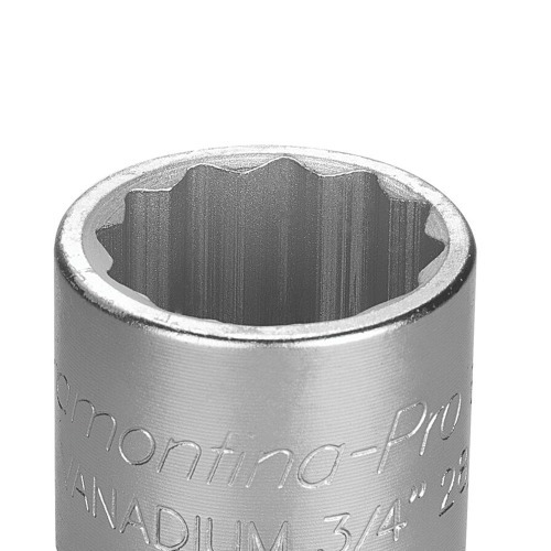 Soquete estriado 28 mm encaixe 3/4 Soquete estriado 28 mm encaixe 3/4