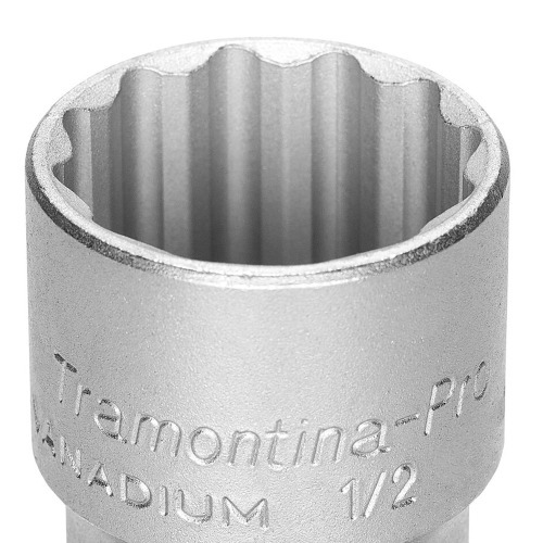 Soquete estriado 30 mm encaixe 1/2 Soquete estriado 30 mm encaixe 1/2