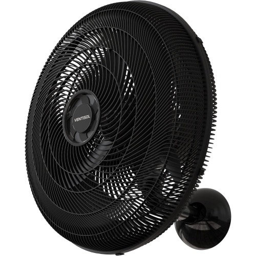 Ventilador de parede 50 cm oscilante preto 14063 - NEW 110V Ventilador de parede 50 cm oscilante preto 14063 - NEW 110V