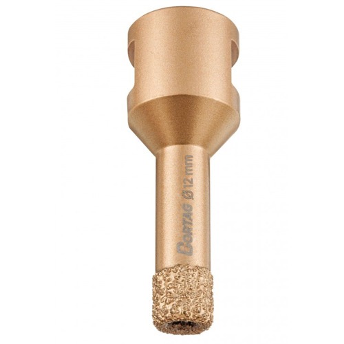 Serra copo diamantada 12 mm para esmerilhadeira rosca M14 Serra copo diamantada 12 mm para esmerilhadeira rosca M14